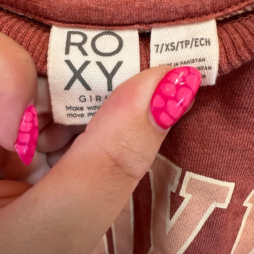 Girls Roxy sweatshirt - Picture 2 of 3